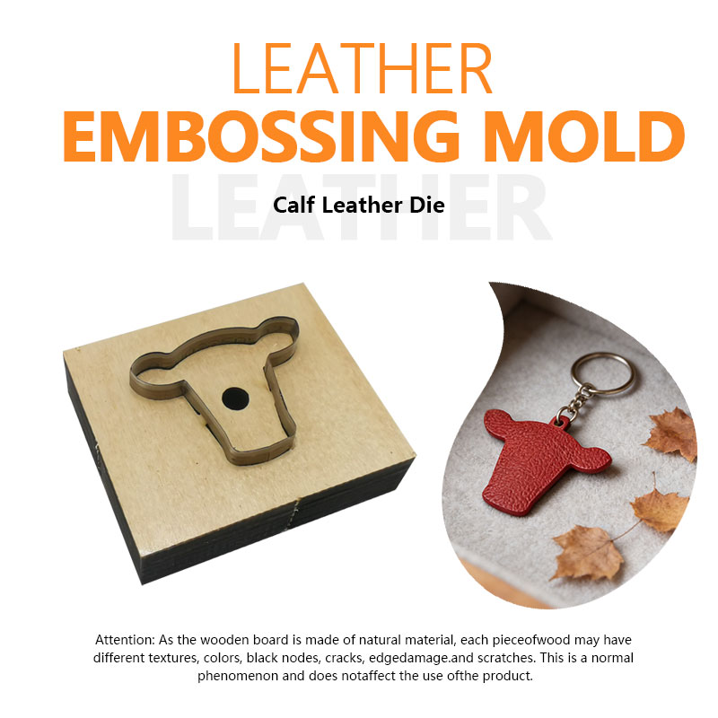 Leatherwork Embossing - Durable Reusable Cowhide Shape Leather Cutting