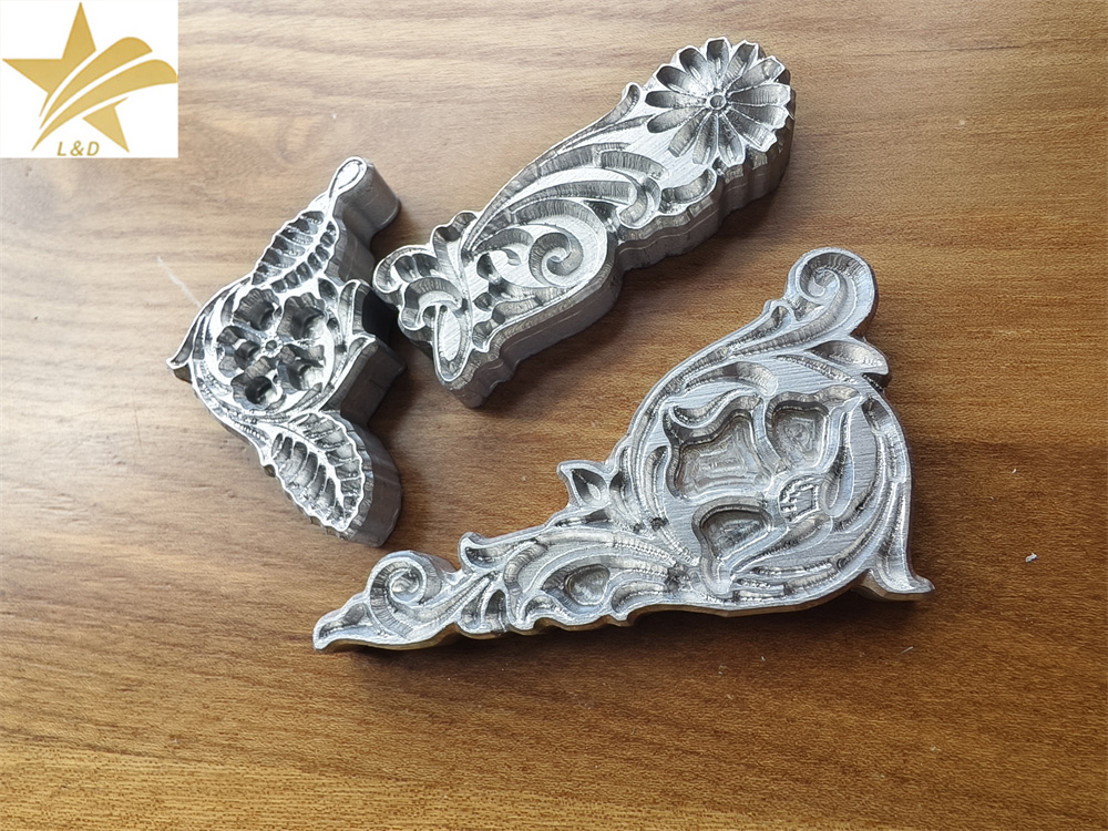 Leatherwork Embossing - 3Pcs 3D Flower Pattern Leather DIY