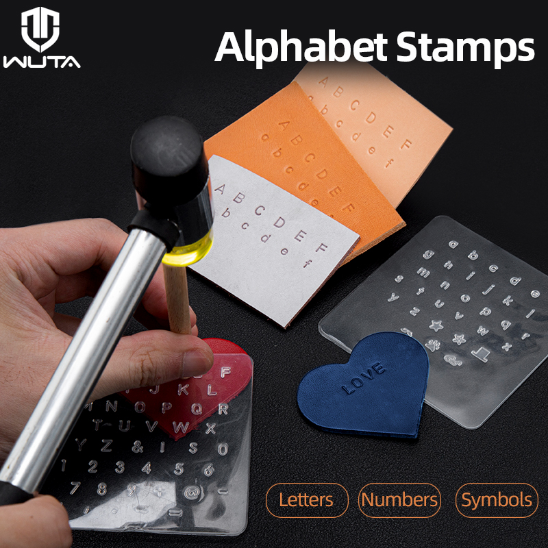 Leatherwork Embossing - WUTA 3 Pcs Leather Stamping Capital