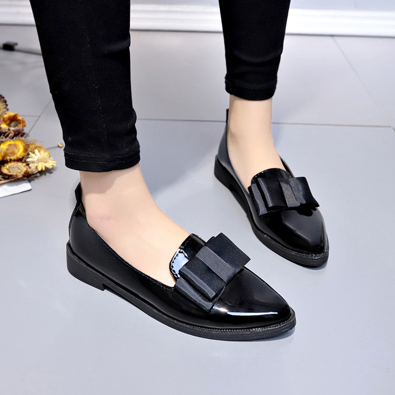 Black/ Wine Red Patent Leather - Leather Work Heels recension och pris