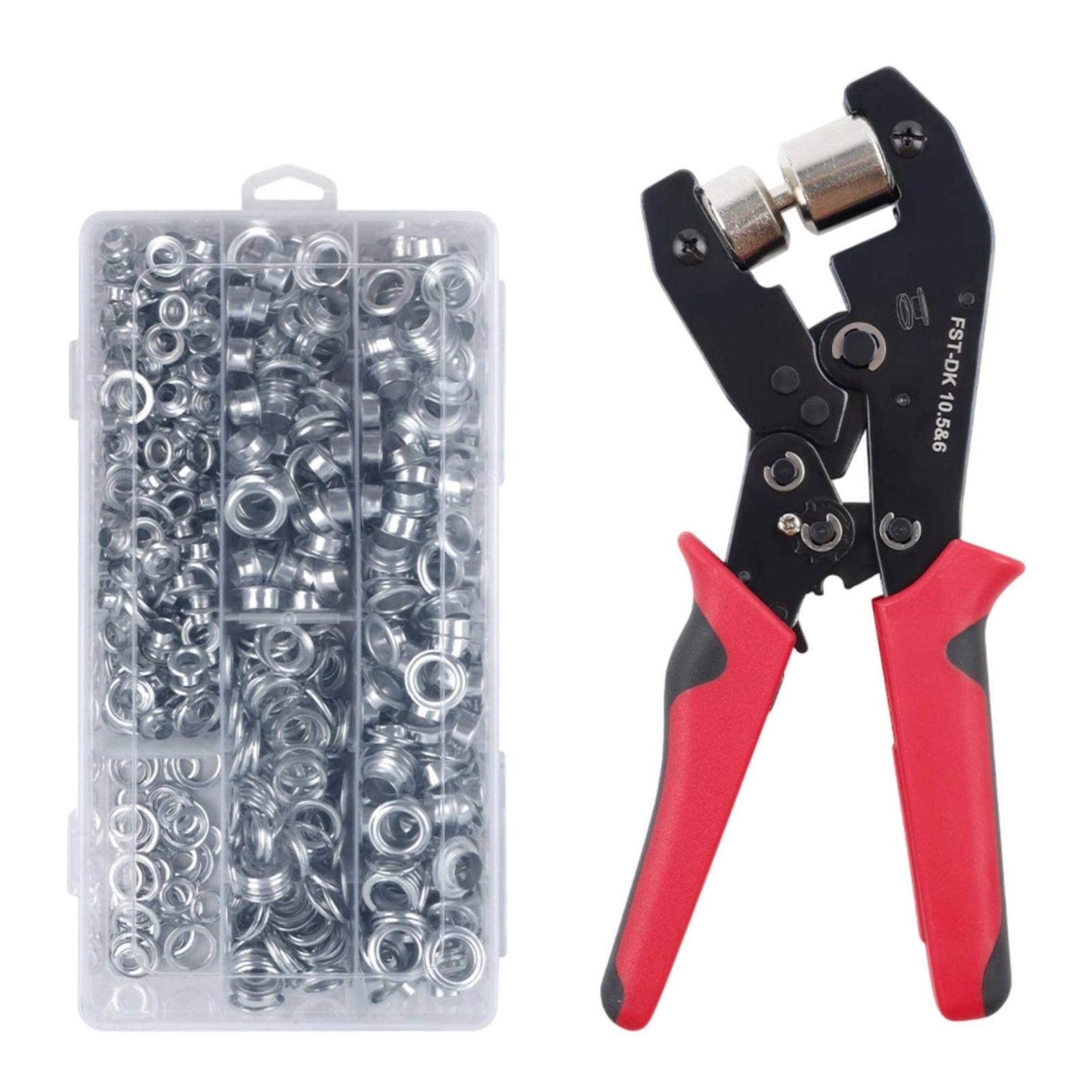 Grommet Eyelet Pliers Kit Grom - Leatherwork Projects recension och pris