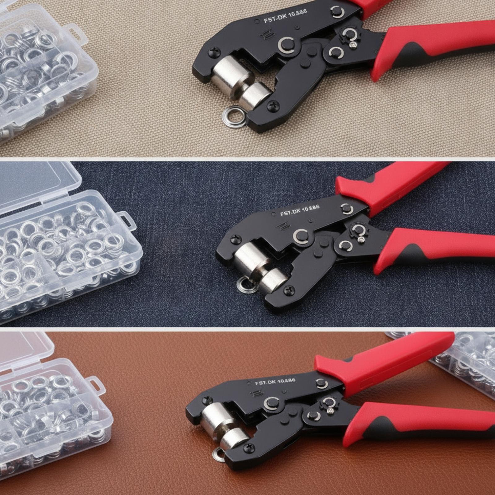 Grommet Eyelet Pliers Kit Grom - Leatherwork Projects recension och pris