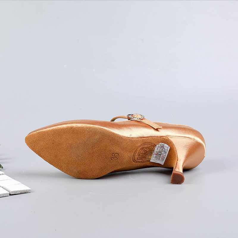 Women Ballroom Dance Shoes Rhi - Leather Work Heels recension och pris