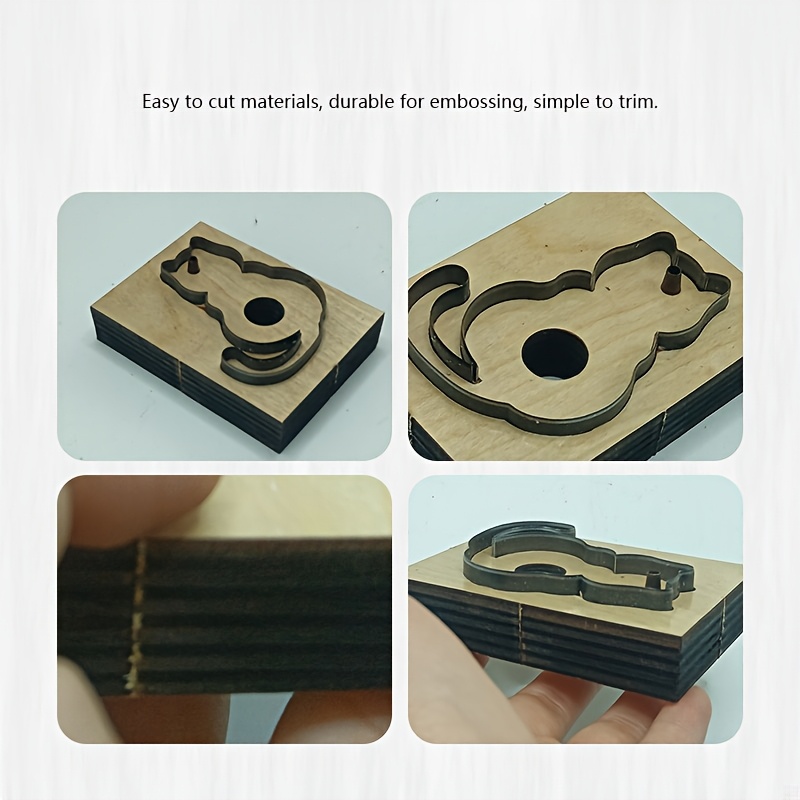 Leather Cutting Stamp Tool Cat - Leatherwork Embossing recension och pris