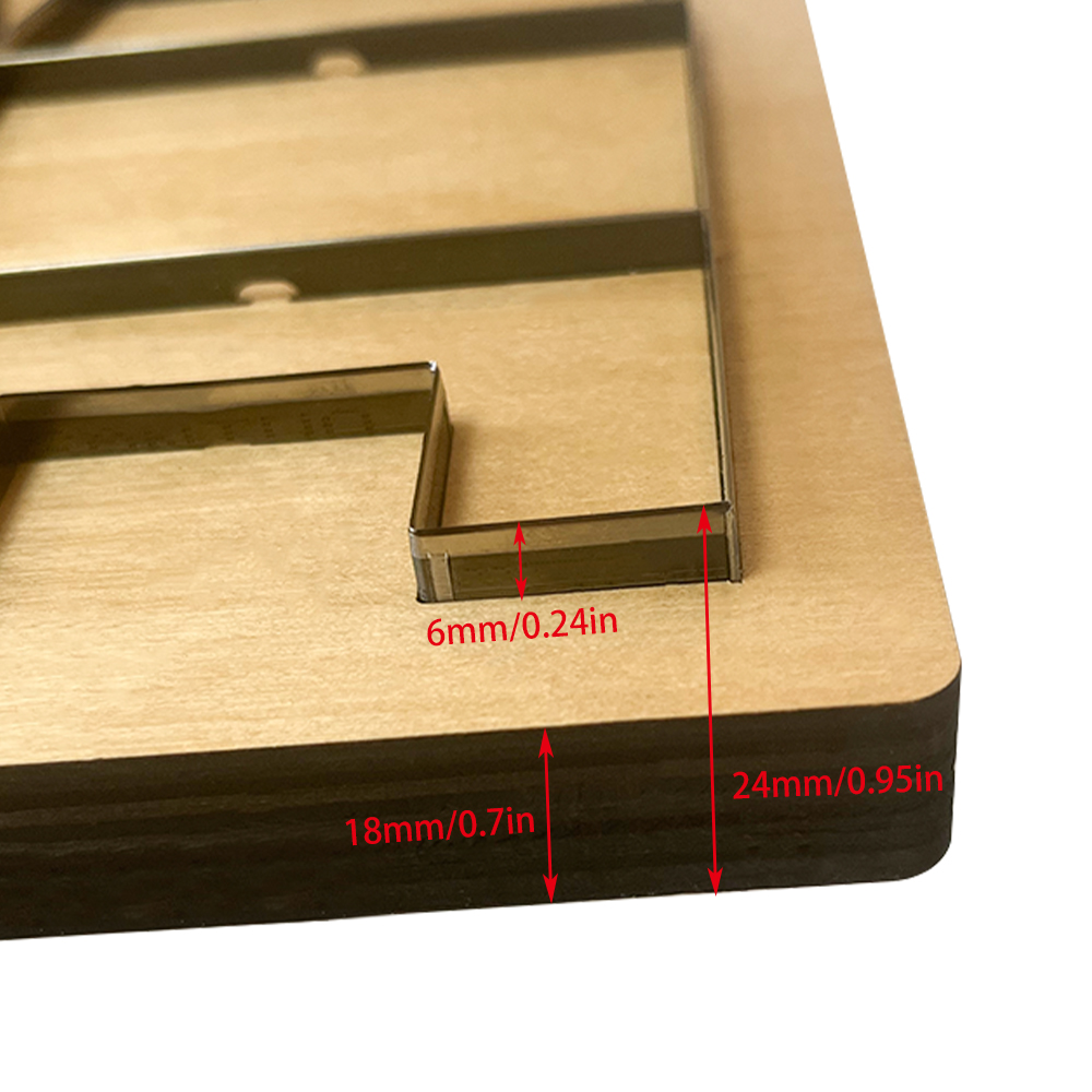 Custom Die Cutter Knife Mould  - Leatherwork Knives recension och pris