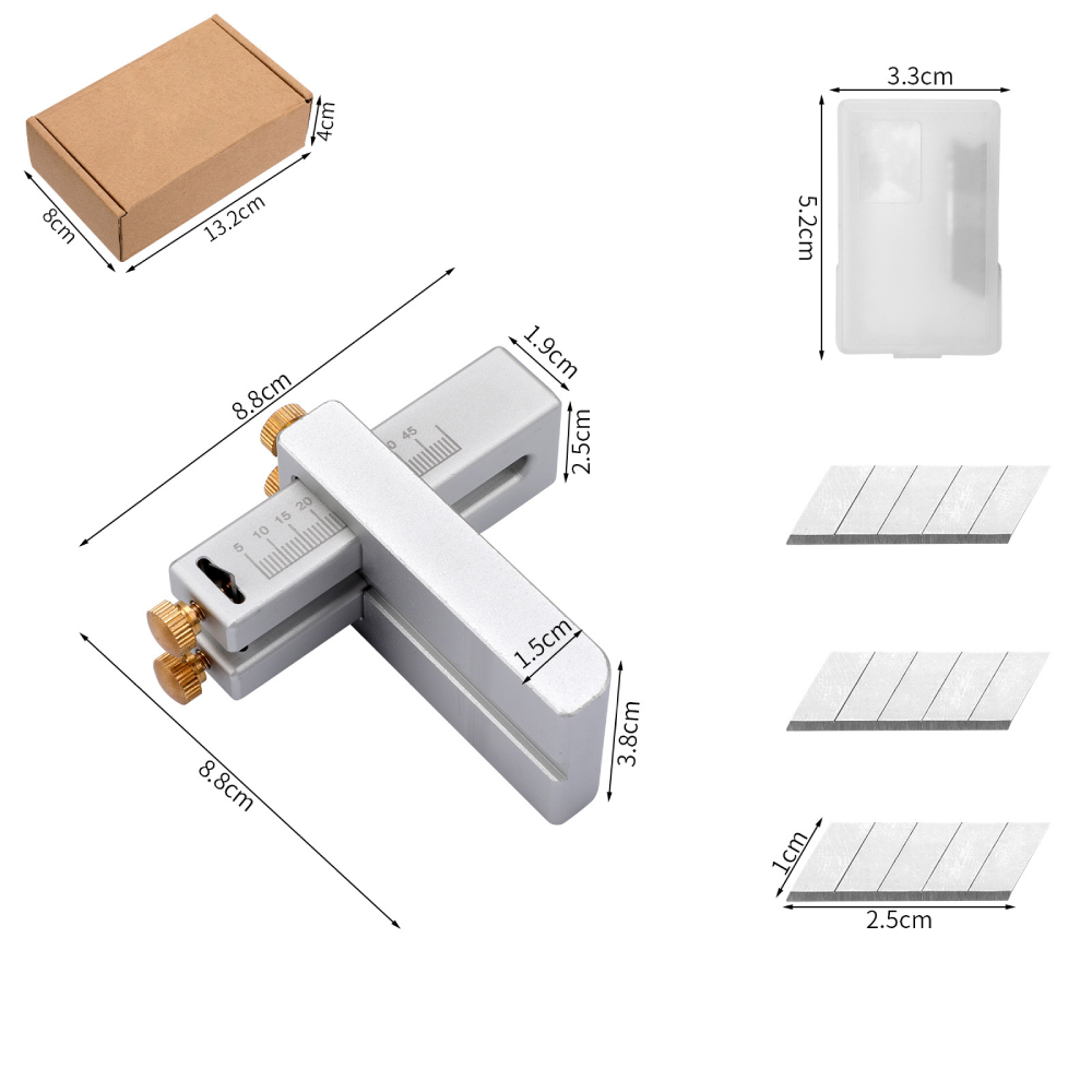 Leather Strap Cutter, Aluminiu - Leatherwork Projects recension och pris