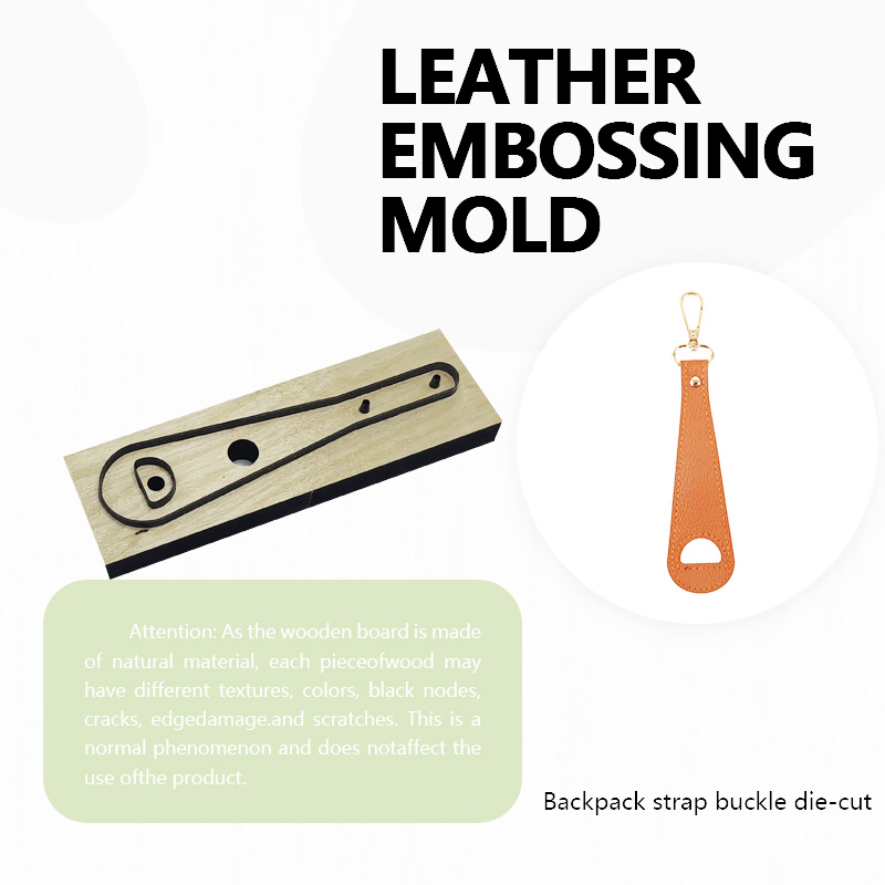 DIY Leather Backpack Buckle Ma - Leatherwork Embossing recension och pris