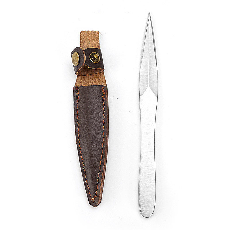 Stainless Steel Tea Knife with - Leatherwork Knives recension och pris