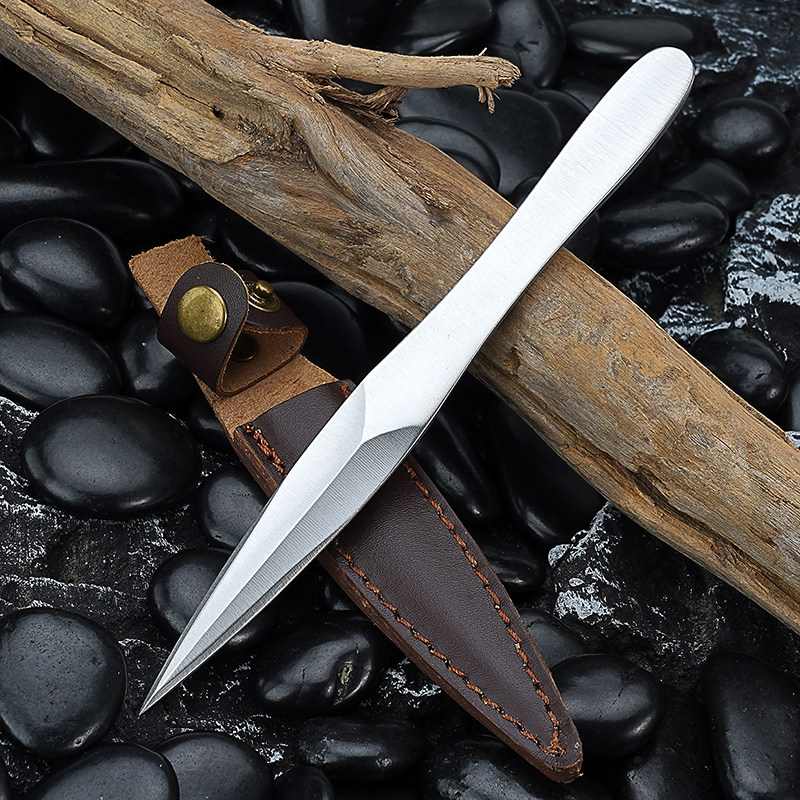 Stainless Steel Tea Knife with - Leatherwork Knives recension och pris