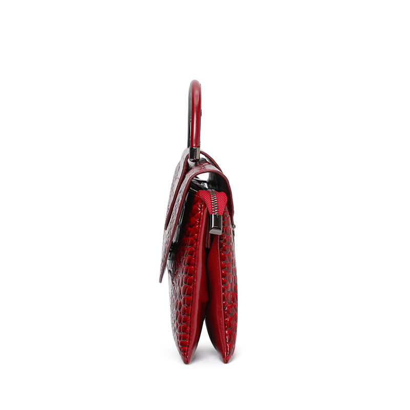Aidrani Cowhide Women Handbag, - Leatherwork Embossing recension och pris