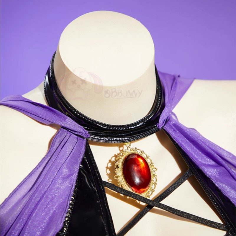 AWitch Banquet Purple Dancer D - Leather Work Dress recension och pris