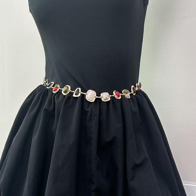 Hot 1Pcs Womens Decorative Wai - Leather Work Dress recension och pris
