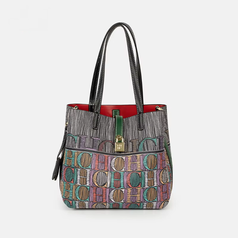 CH Art Color Printed Handbag S - Leatherwork Art recension och pris