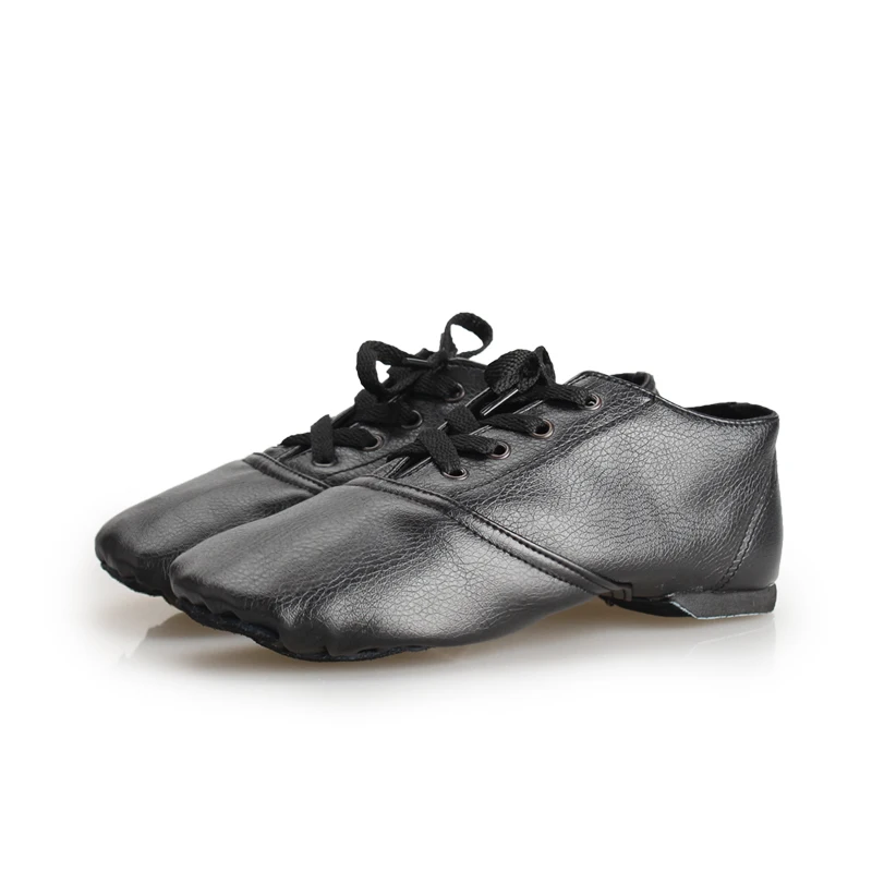 PU Leather Jazz Boots Male Fem - Leather Work Heels recension och pris
