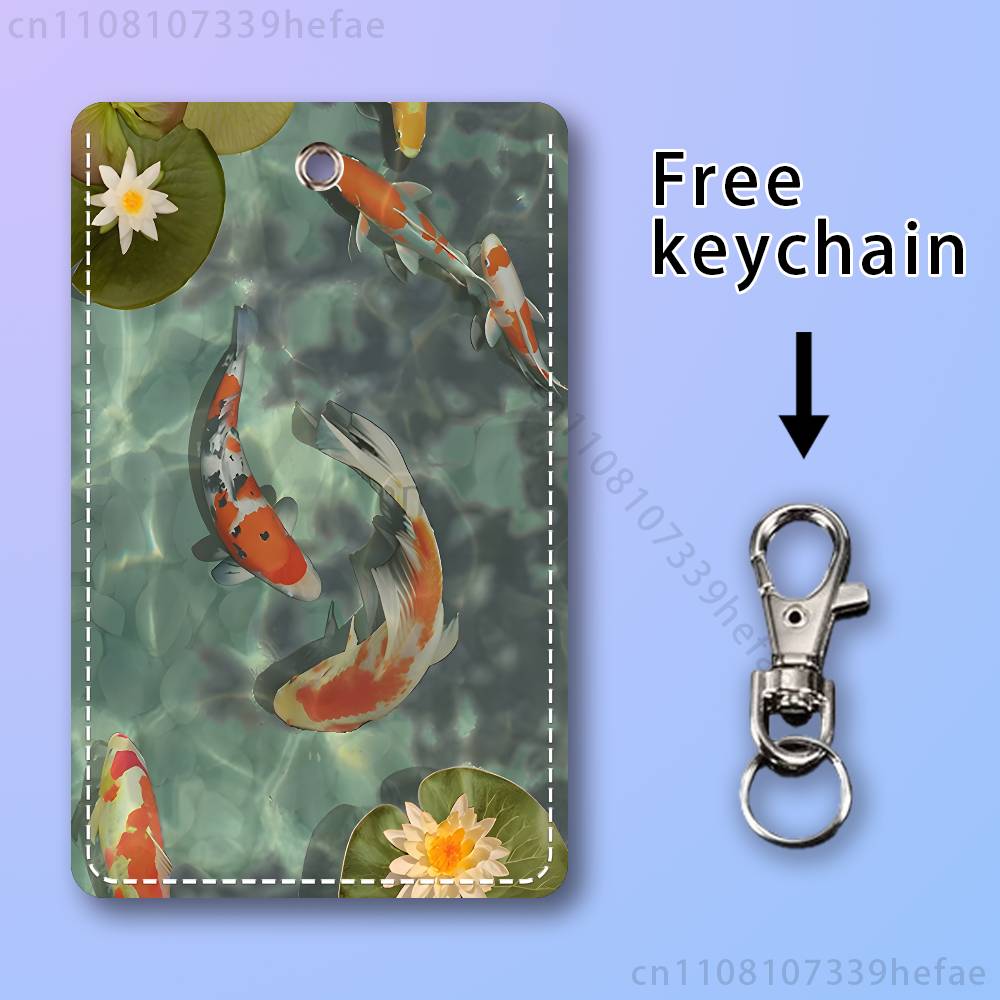 Koi Carp Painting Art Holder F - Leatherwork Art recension och pris