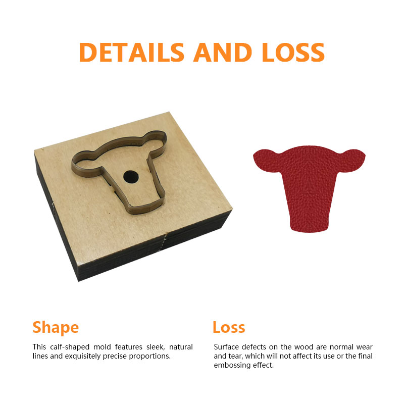 Durable Reusable Cowhide Shape - Leatherwork Embossing recension och pris