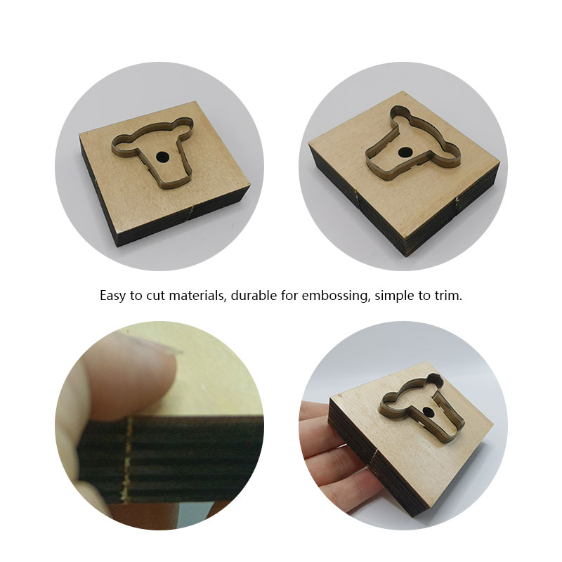 Durable Reusable Cowhide Shape - Leatherwork Embossing recension och pris