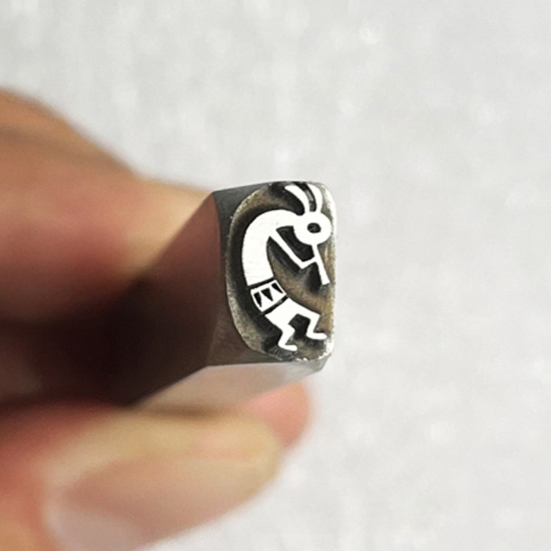 Indian Logo Design Metal Stamp - Leatherwork Embossing recension och pris