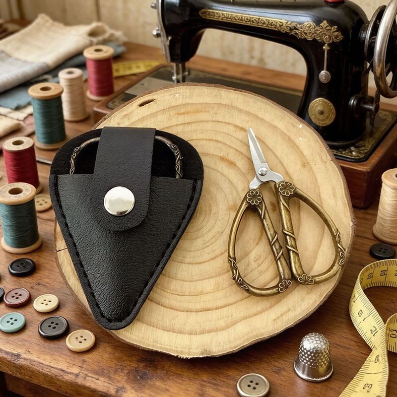 Mini Vintage Scissors Stainles - Leatherwork Art recension och pris