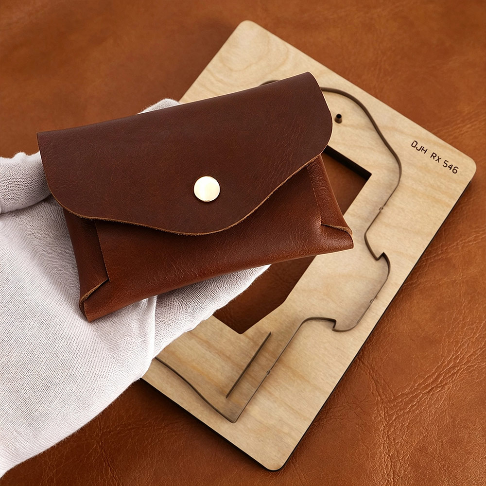 Wallet Coin Bag Leather Cuttin - Leatherwork Projects recension och pris