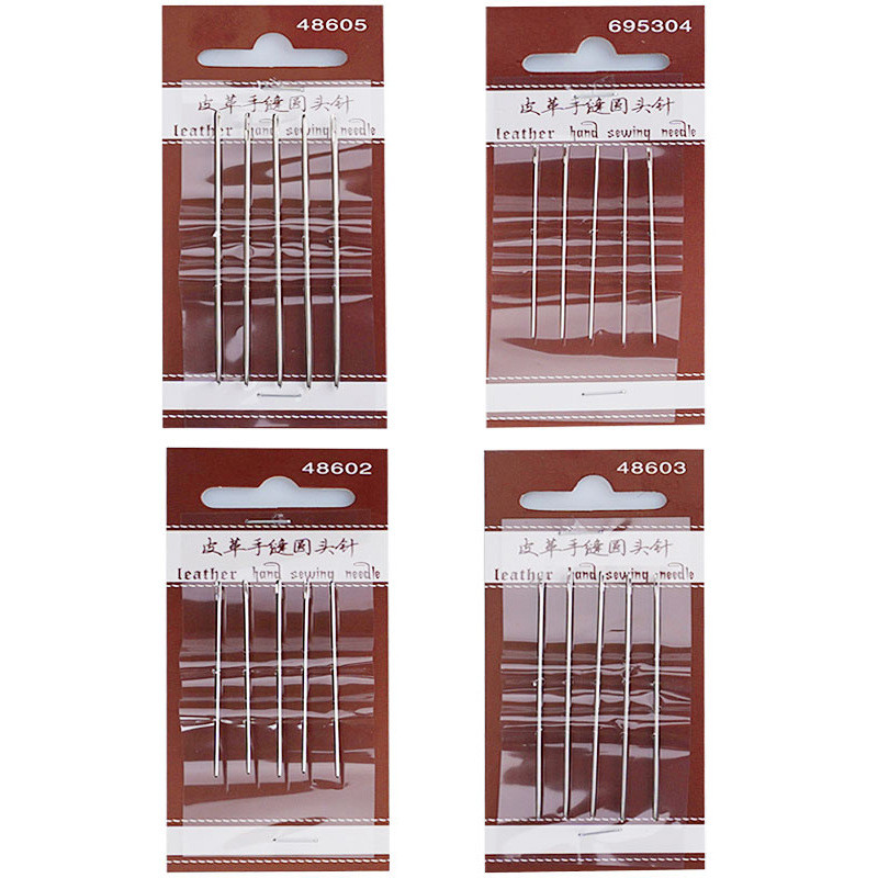 5pcs Sewing Needles Large Eye  - Leather Needle Harness recension och pris