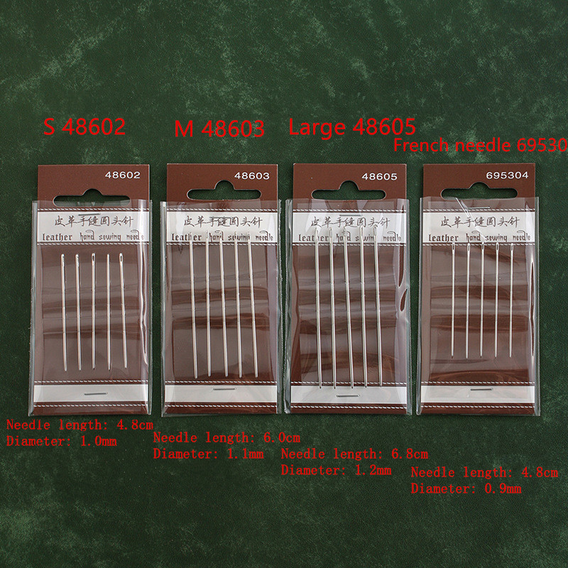 5pcs Sewing Needles Large Eye  - Leather Needle Harness recension och pris