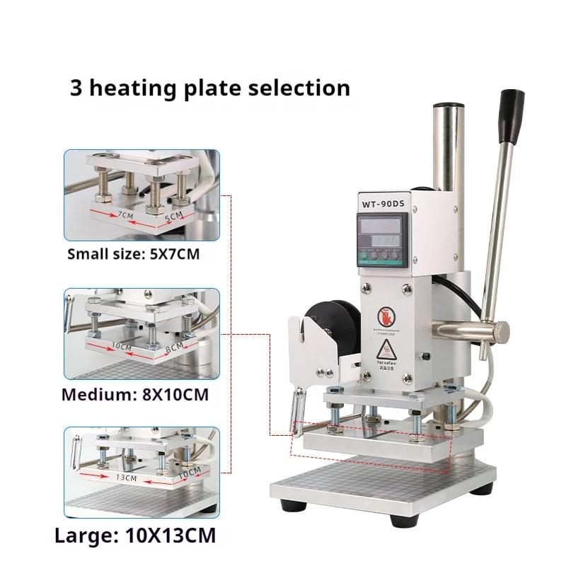 Hot Foil Stamping Machine 300W - Leatherwork Embossing recension och pris