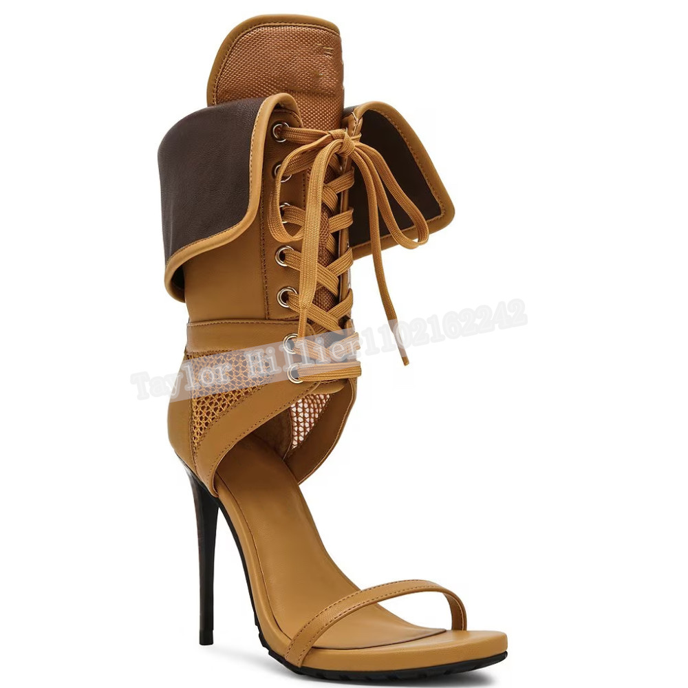 Women Open Toe Stiletto Heel S - Leather Work Dress recension och pris