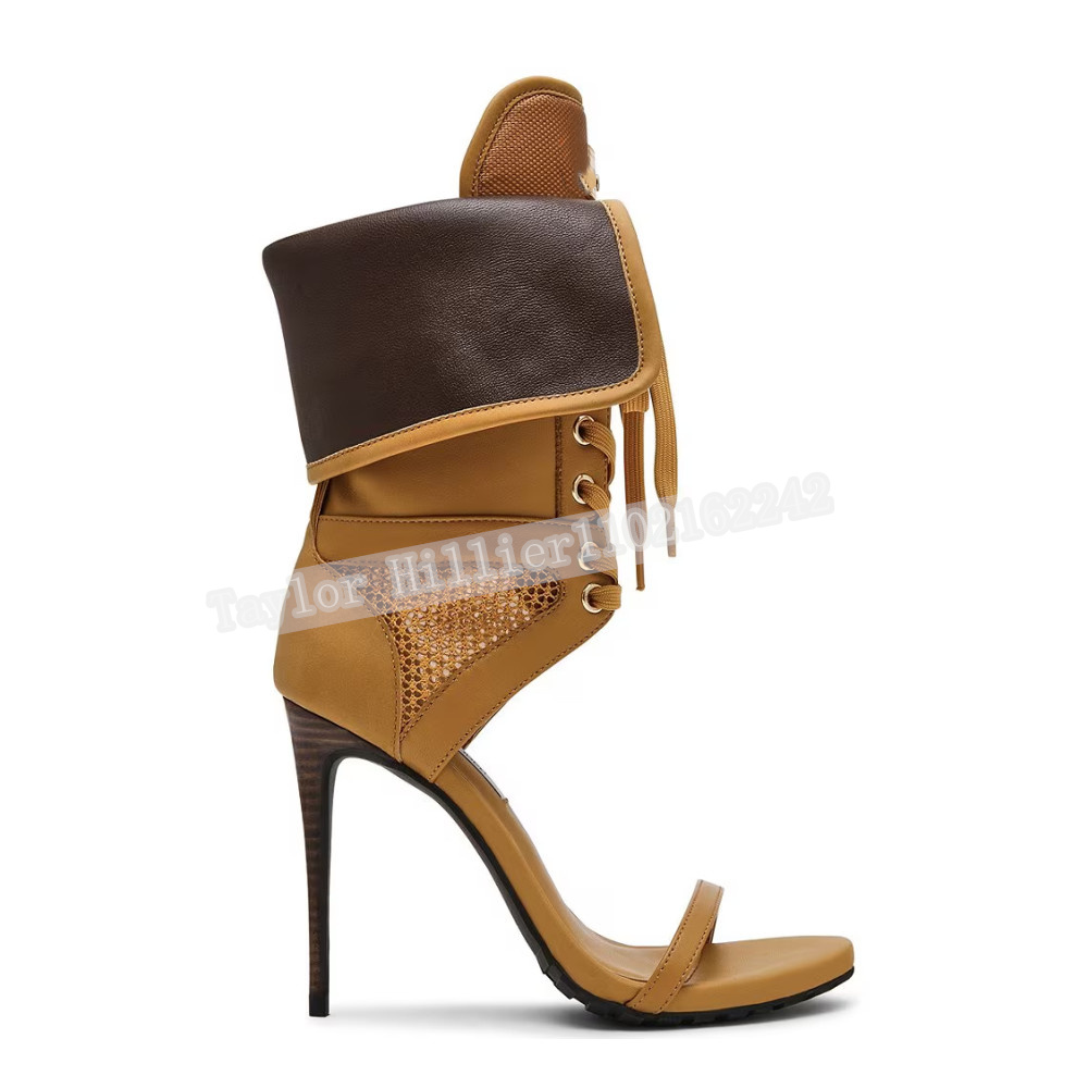 Women Open Toe Stiletto Heel S - Leather Work Dress recension och pris