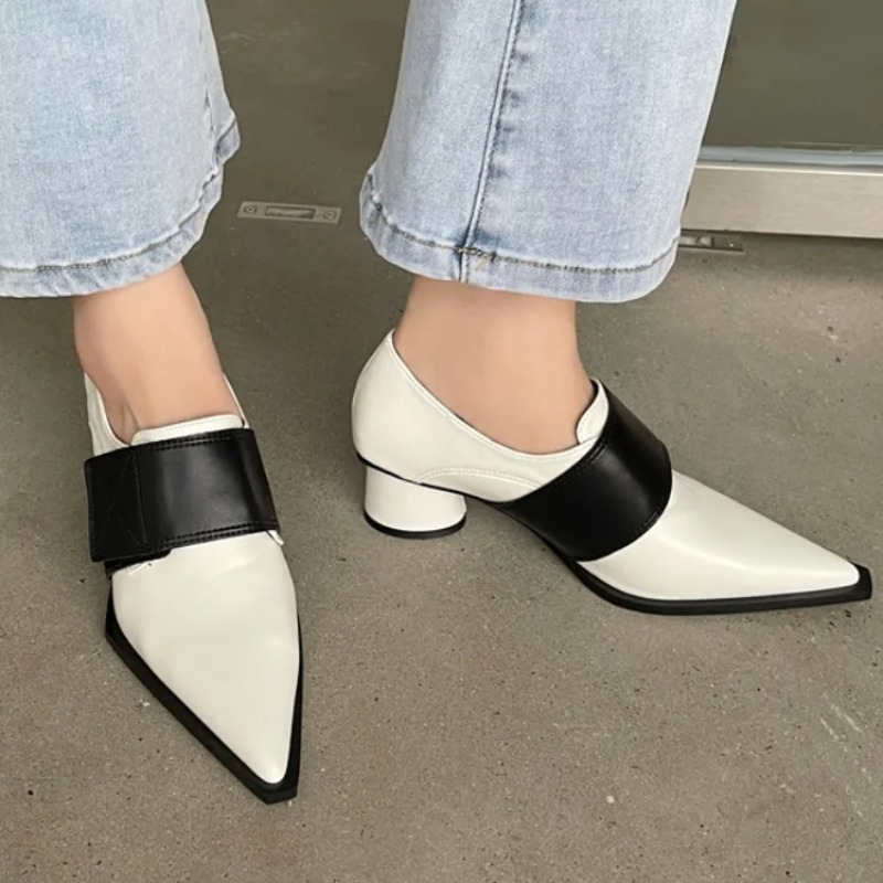 2025 New Dress Office Women Pu - Leather Work Dress recension och pris