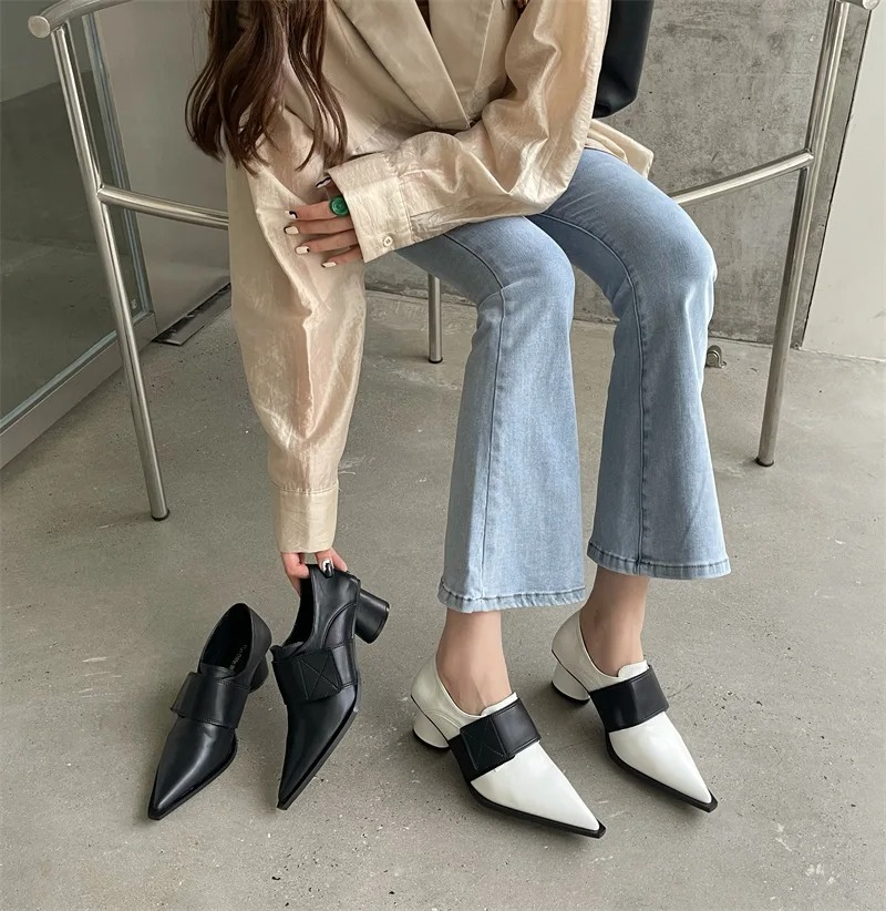 2025 New Dress Office Women Pu - Leather Work Dress recension och pris