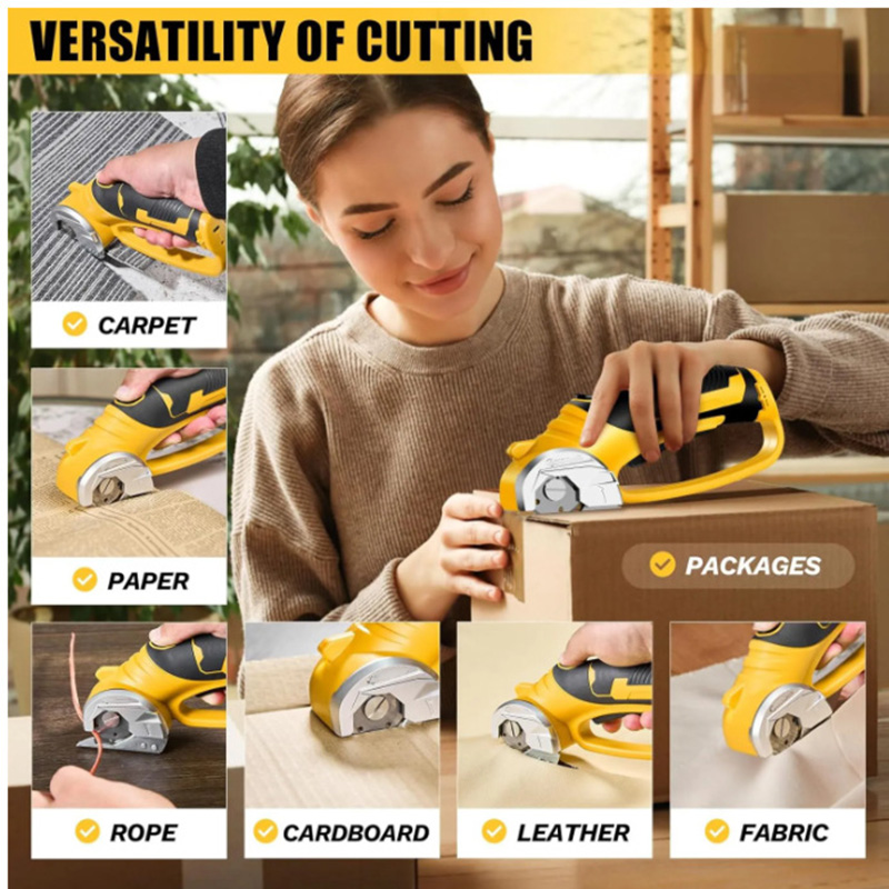 Cordless Carpet Scissors Handh - Leatherwork Knives recension och pris