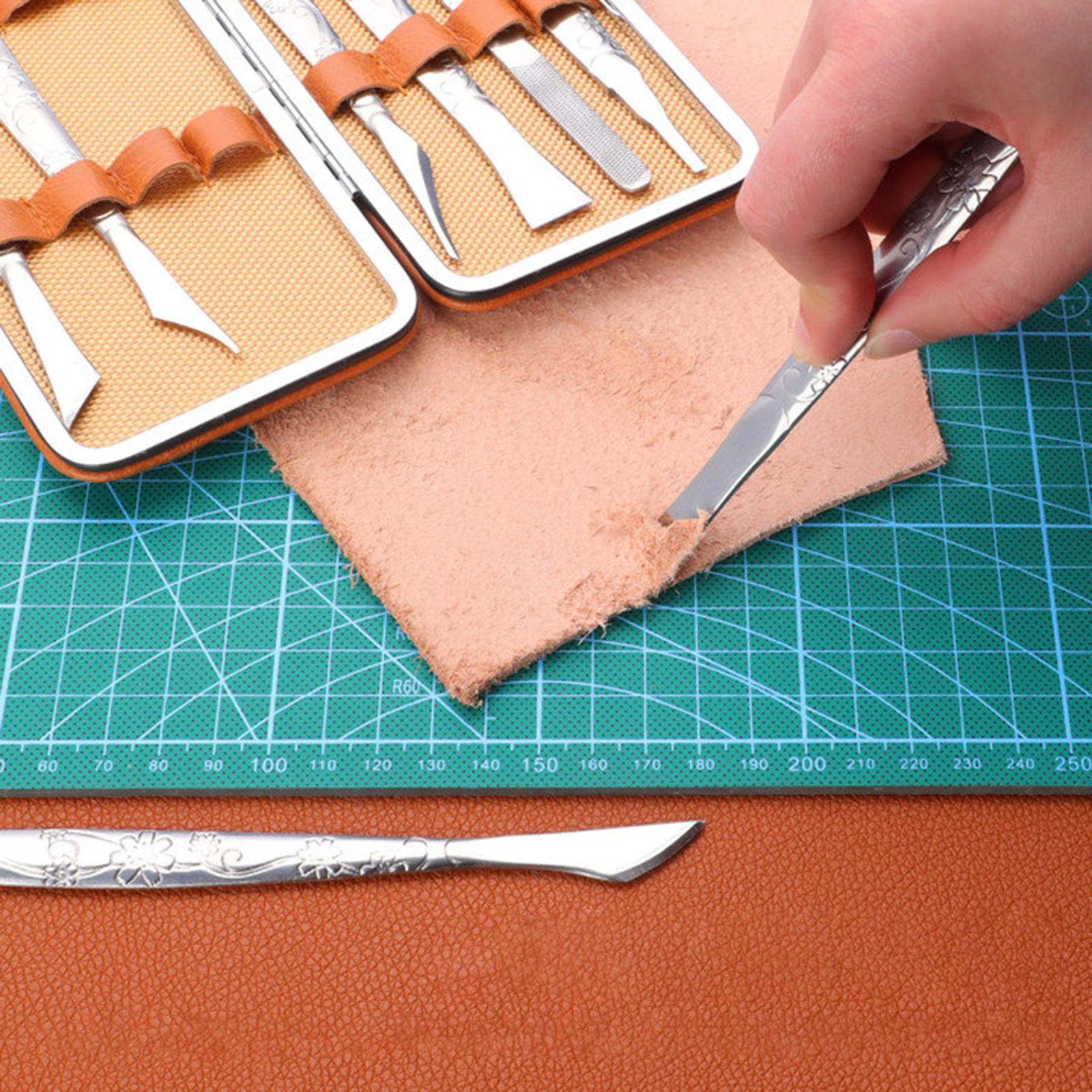 8x Leather Carving Knives Repl - Leatherwork Art recension och pris